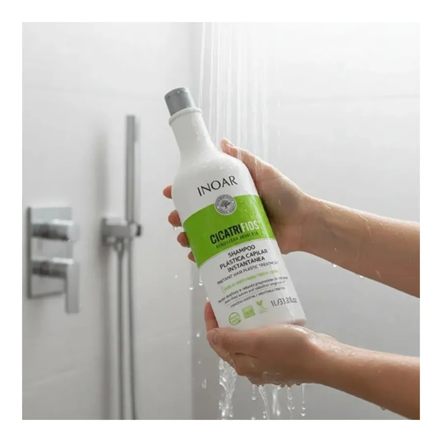 Inoar Kit Cicatrifios Shampoo + condicionador 1L + 1L — foto 3