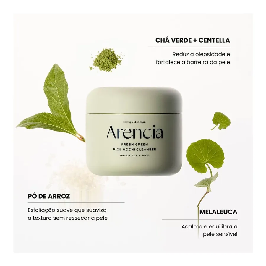 Arencia Rice Mochi Cleanser 120g — foto 3