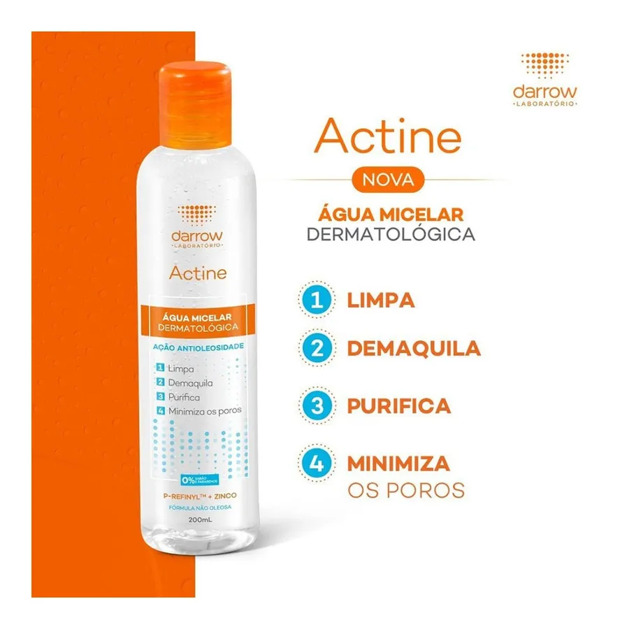 Darrow Actine Água Micelar 200ml — foto 4