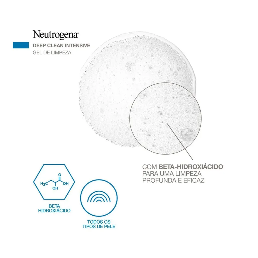 Neutrogena Deep Clean Intensive Gel de Limpeza 150g — foto 4