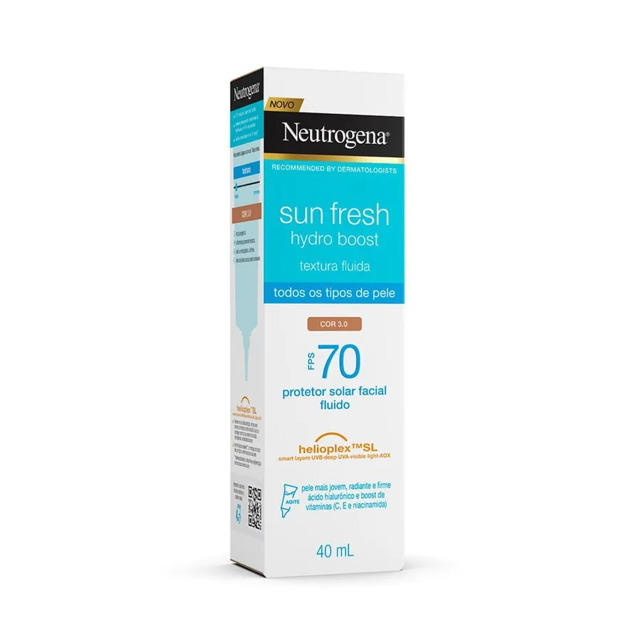 Neutrogena Sun Fresh Derm Care Hydro Boost FPS 70 40ml — foto 4