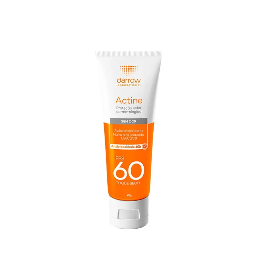 Darrow Actine Protetor Solar Facial FPS 60 40g