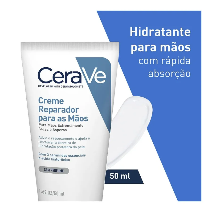 CeraVe Creme de Reparação para as Mãos 50ml — foto 3