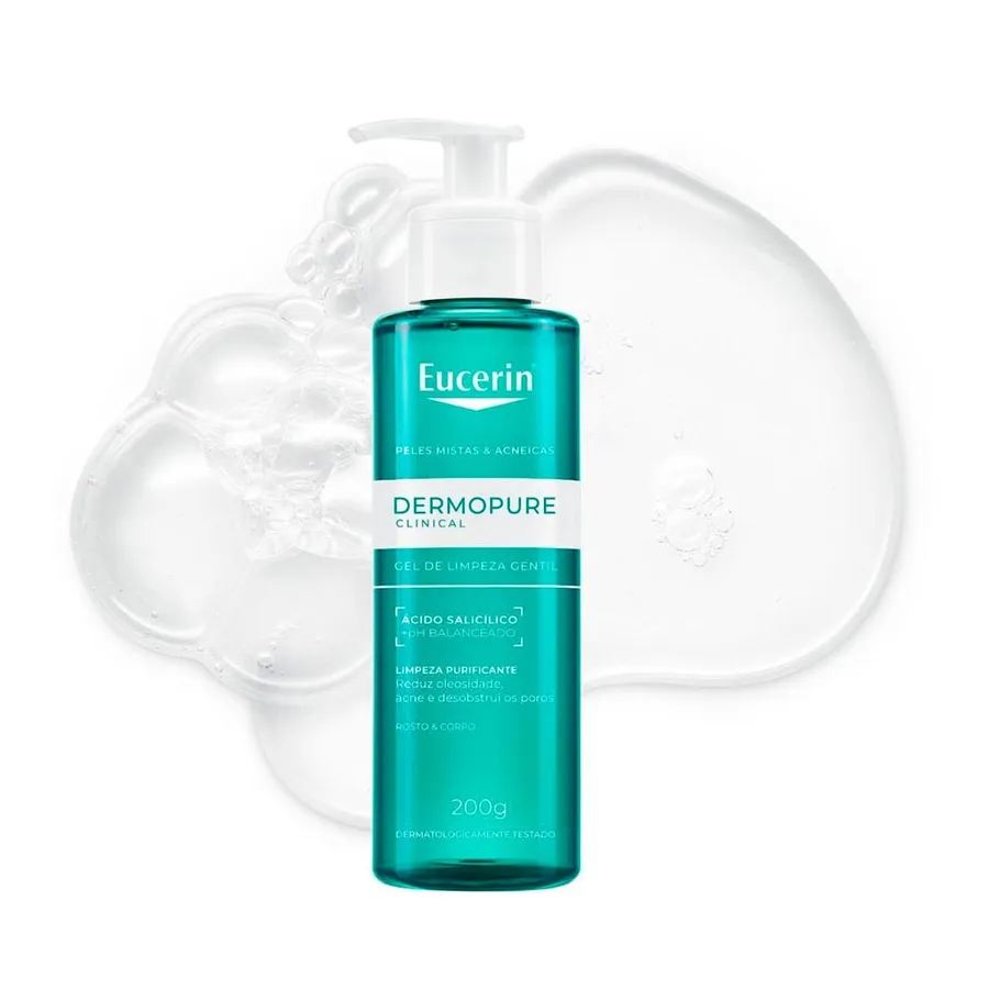 Eucerin Dermo Pure Gel de Limpeza Gentil 200ml