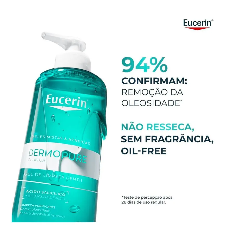 Eucerin Dermo Pure Gel de Limpeza Gentil 200ml — foto 3