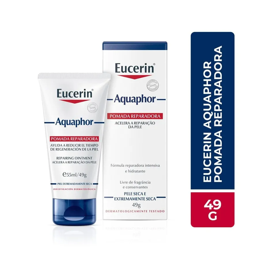 Eucerin Aquaphor Pomada Reparadora 49g — foto 3
