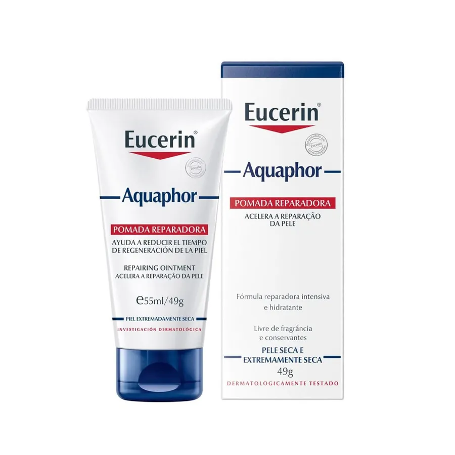 Eucerin Aquaphor Pomada Reparadora 49g — foto 4