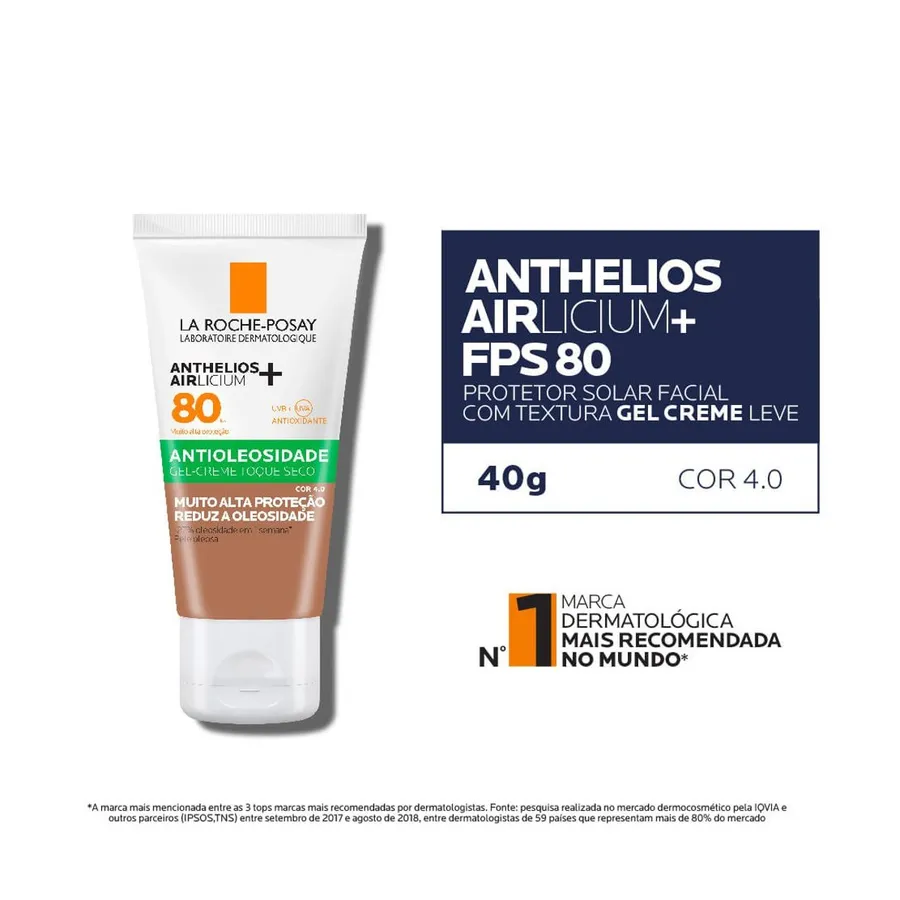 La Roche-Posay Anthelios Airlicium+ FPS 80 40g — foto 3