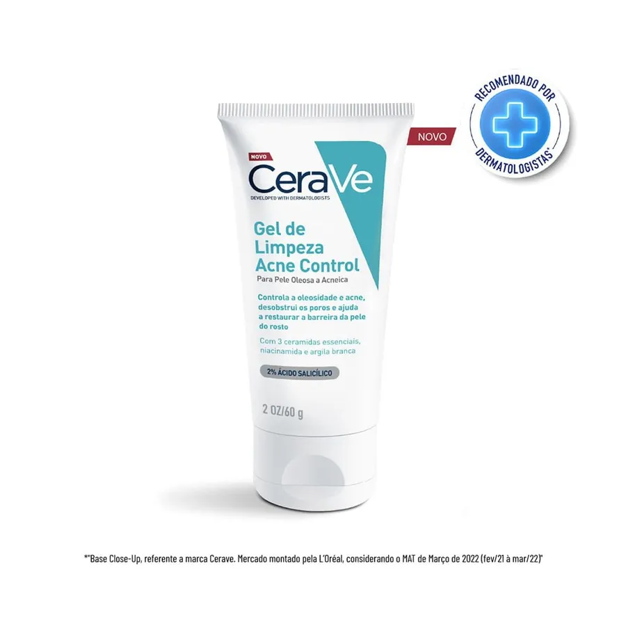 CeraVe Acne Control Gel de Limpeza 60g — foto 2