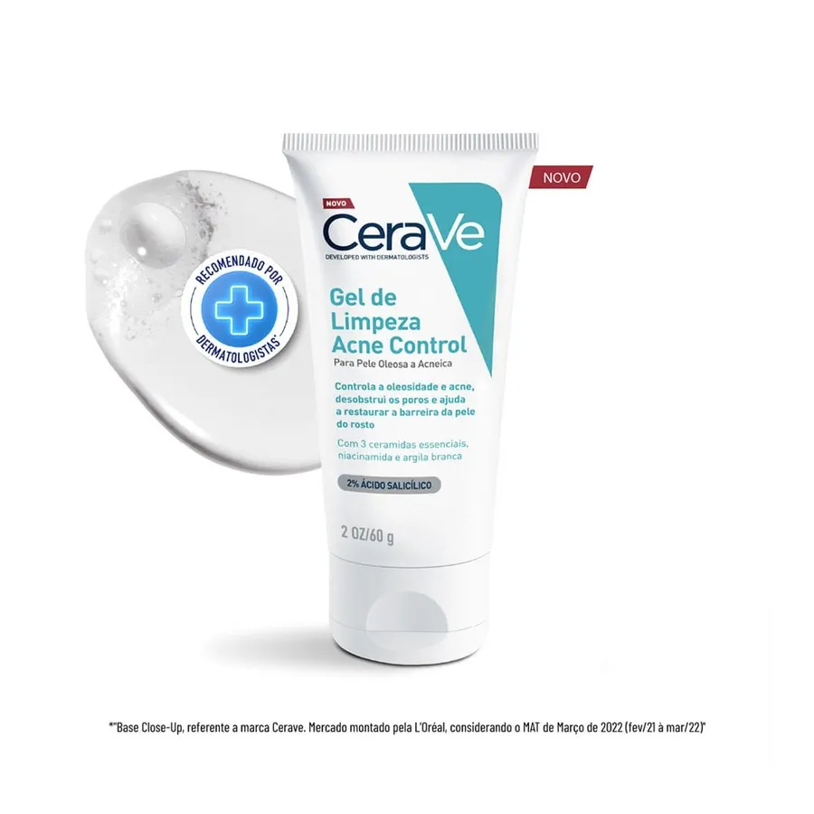 CeraVe Acne Control Gel de Limpeza 60g — foto 3