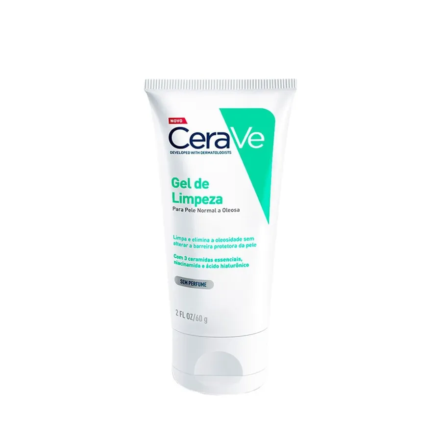 CeraVe Gel de Limpeza Facial Pele Normal a Oleosa 60g