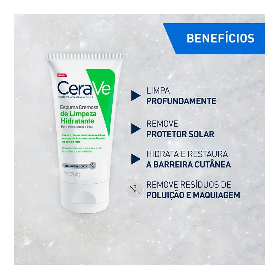 CeraVe Espuma de Limpeza Hidratante 60g — foto 4