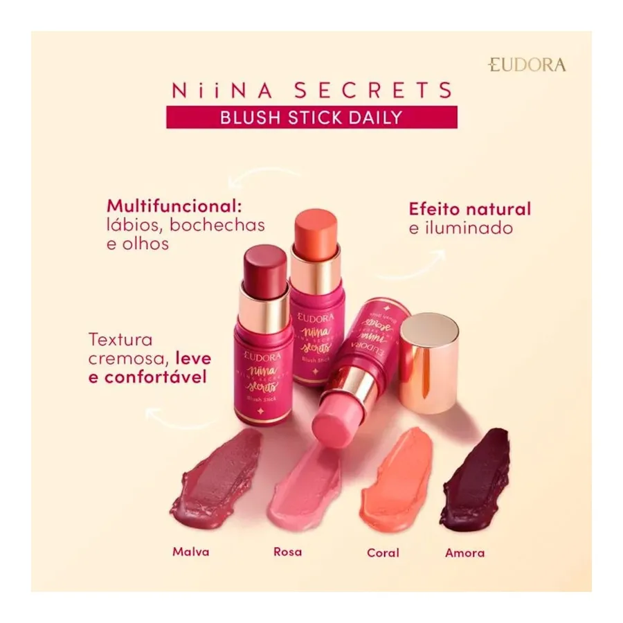 Eudora Niina Secrets Daily Blush Stick 5g — foto 3