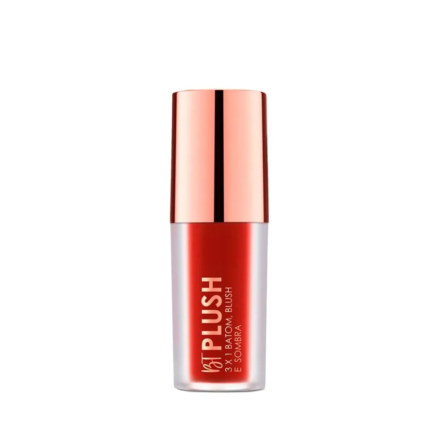 Bruna Tavares BT Plush Batom, Blush e Sombra 3 em 1 6g