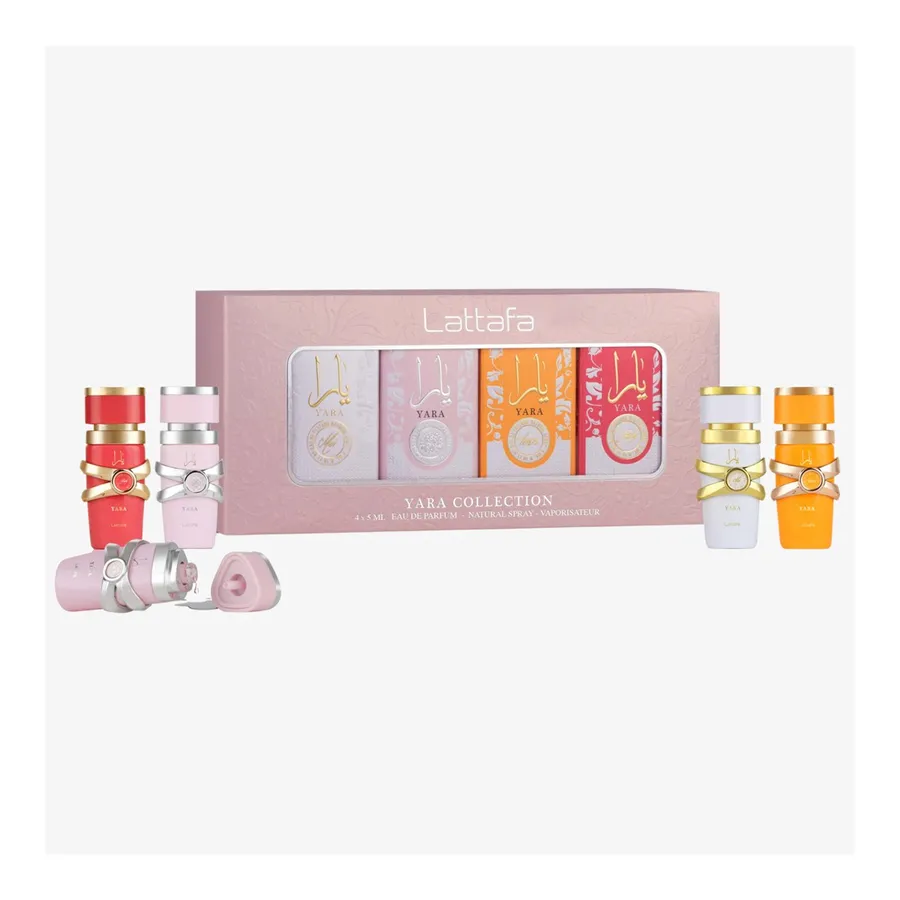 Lattafa Kit Yara Eau de Parfum Collection Miniaturas 4 Unidades 5ml