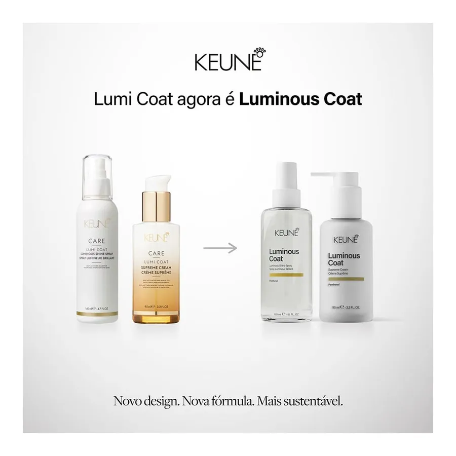 Creme Finalizador Keune Care Lumi Coat Supreme Cream 95ml — foto 3