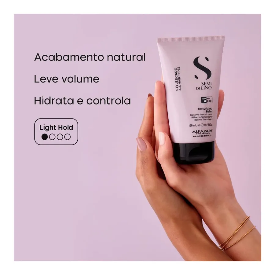 Creme Texturizador Alfaparf Milano Professional Semi Di Lino Style & Care 150ml — foto 3
