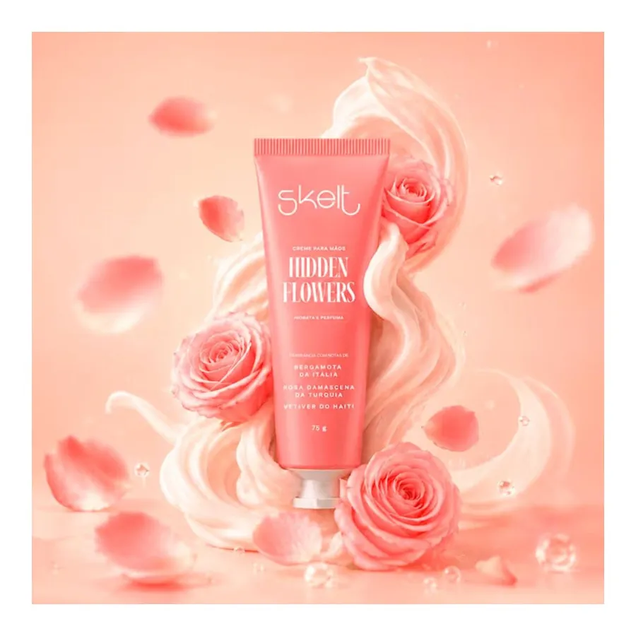 Creme para Mãos Skelt Hidden Flowers 75g — foto 3