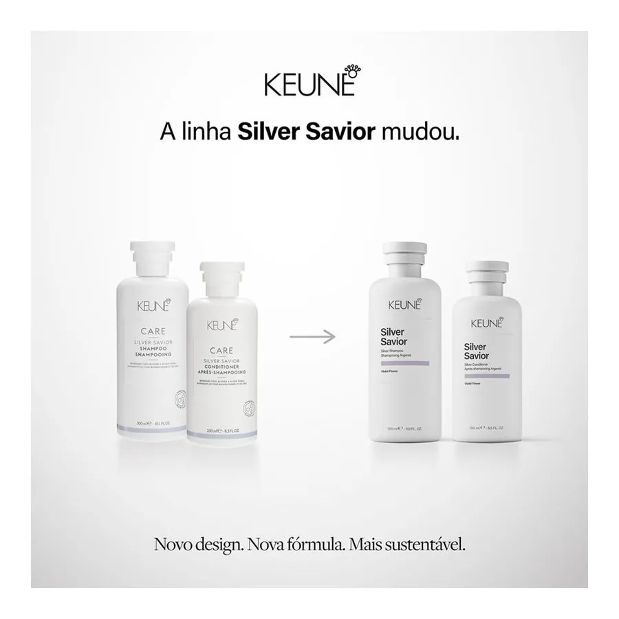 Shampoo Anti-Resíduos Keune Care Silver Savior 300ml — foto 3