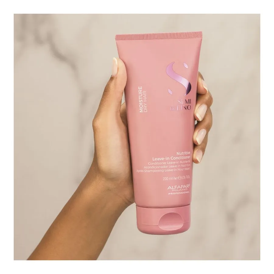 Condicionador Leave-In Alfaparf Milano Professional Semi Di Lino Moisture Nutritive 200ml — foto 3