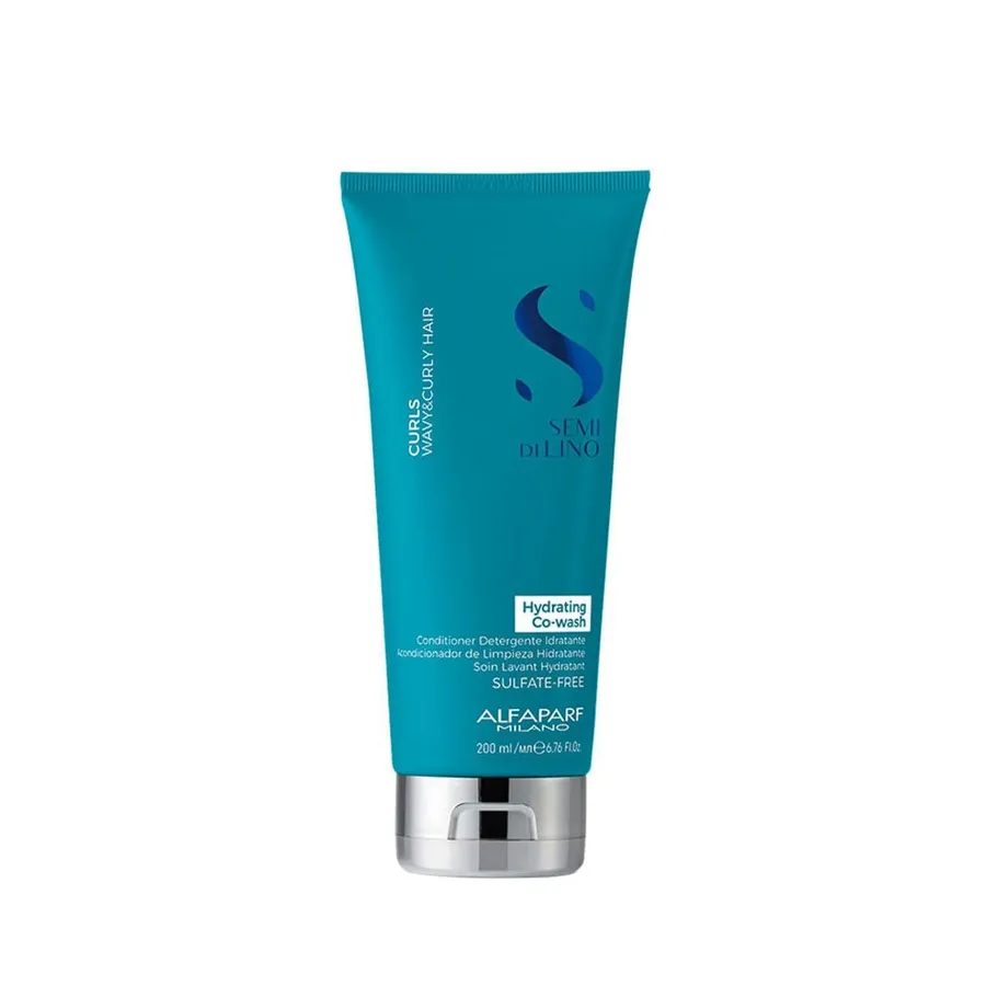 Condicionador Alfaparf Milano Professional Semi di Lino Curls Hydrating (Co-Wash) 200ml