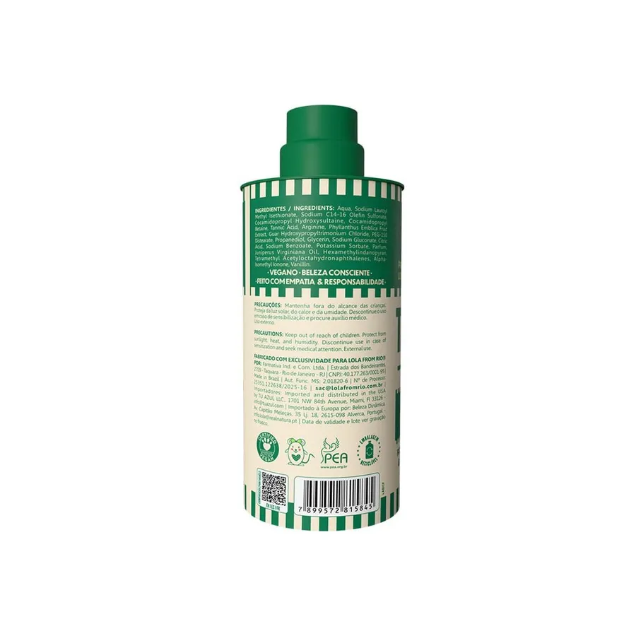 Shampoo Lola From Rio Tannic 250ml — foto 3