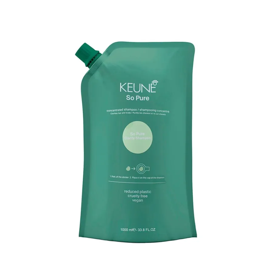 Shampoo Keune So Pure Clarify - Refil 1000ml