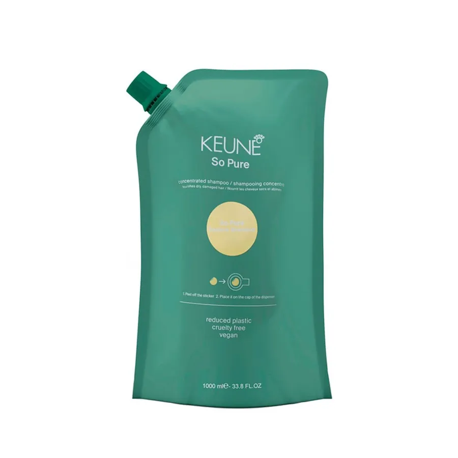 Shampoo Keune So Pure Restore - Refil 1000ml