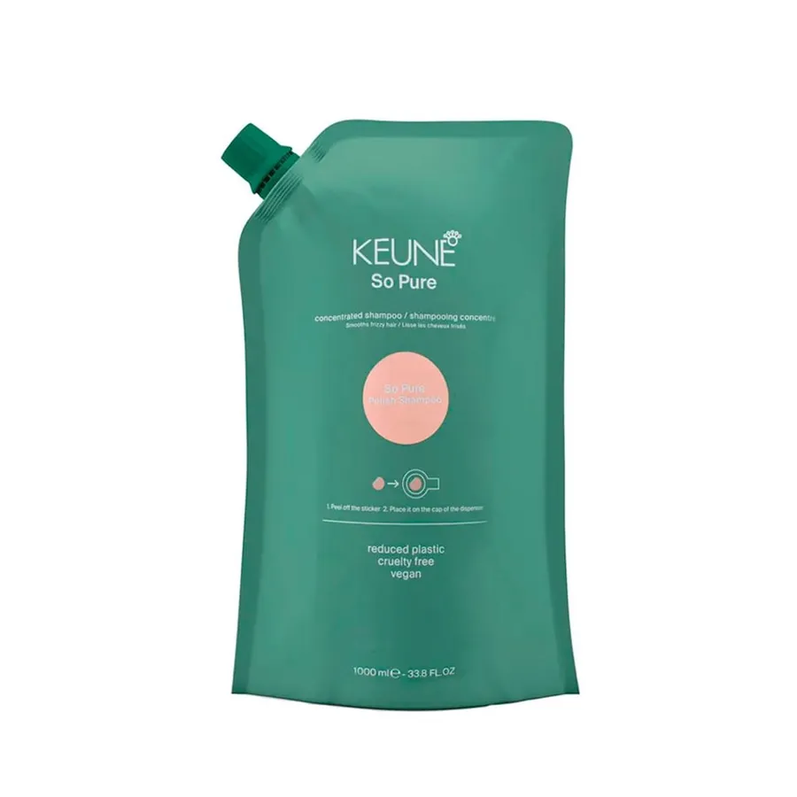 Shampoo Keune So Pure Polish - Refil 1000ml