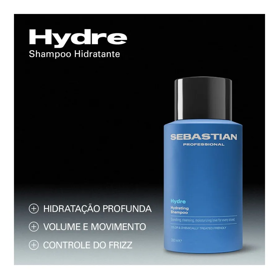Shampoo Sebastian Professional Hydre 280ml — foto 3