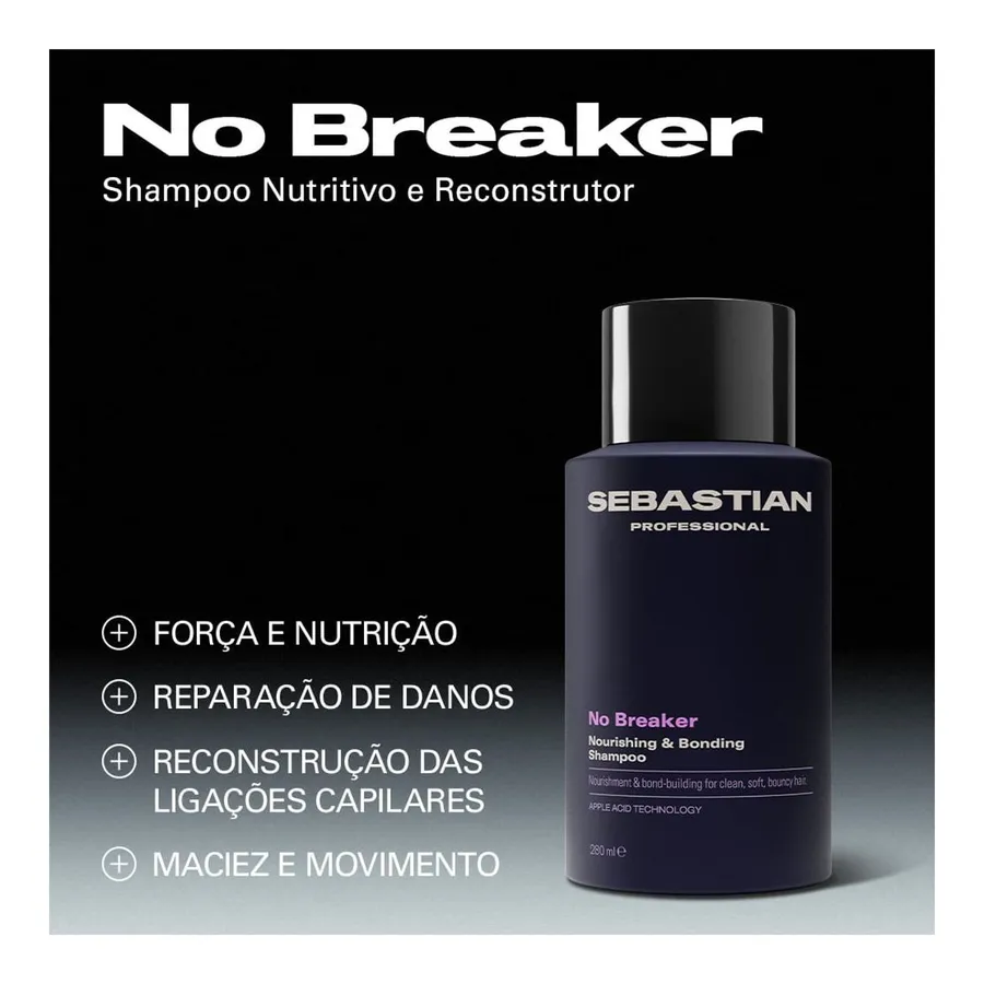 Shampoo Sebastian Professional No Breaker 280ml — foto 3