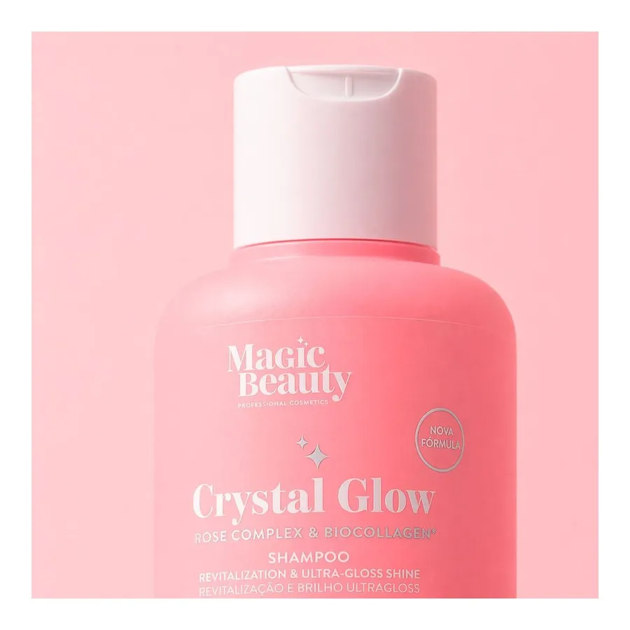 Shampoo Magic Beauty Crystal Glow Collagen 250ml — foto 3