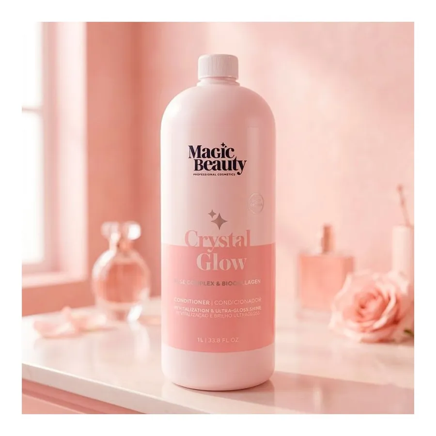 Condicionador Magic Beauty Crystal Glow Collagen 1000ml — foto 3