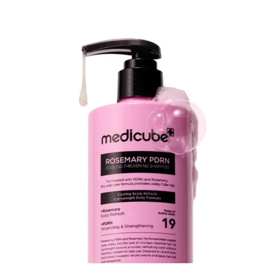 Medicube Shampoo Fortalecedor e Refrescante de PDRN 400ml — foto 3