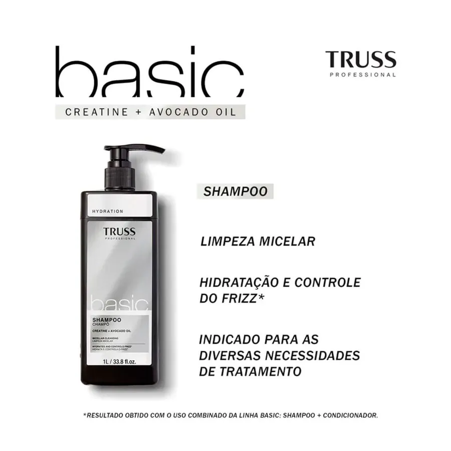 Truss Basic - Shampoo 1000ml — foto 2